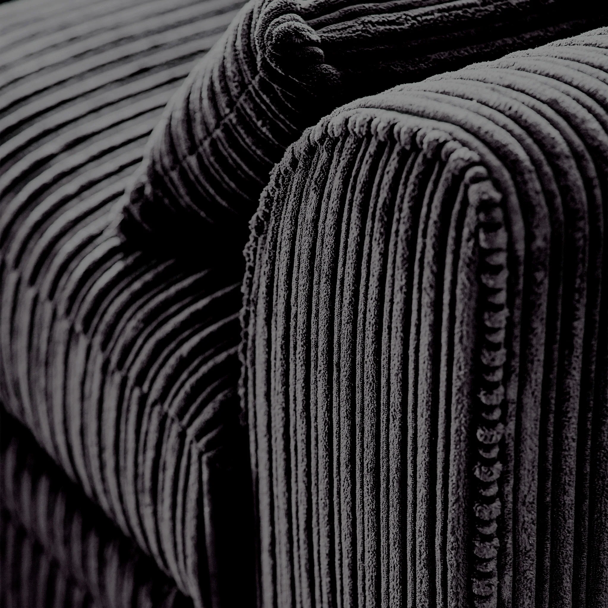 Bletchley Jumbo Cord 3 Seater Sofa - Image 10