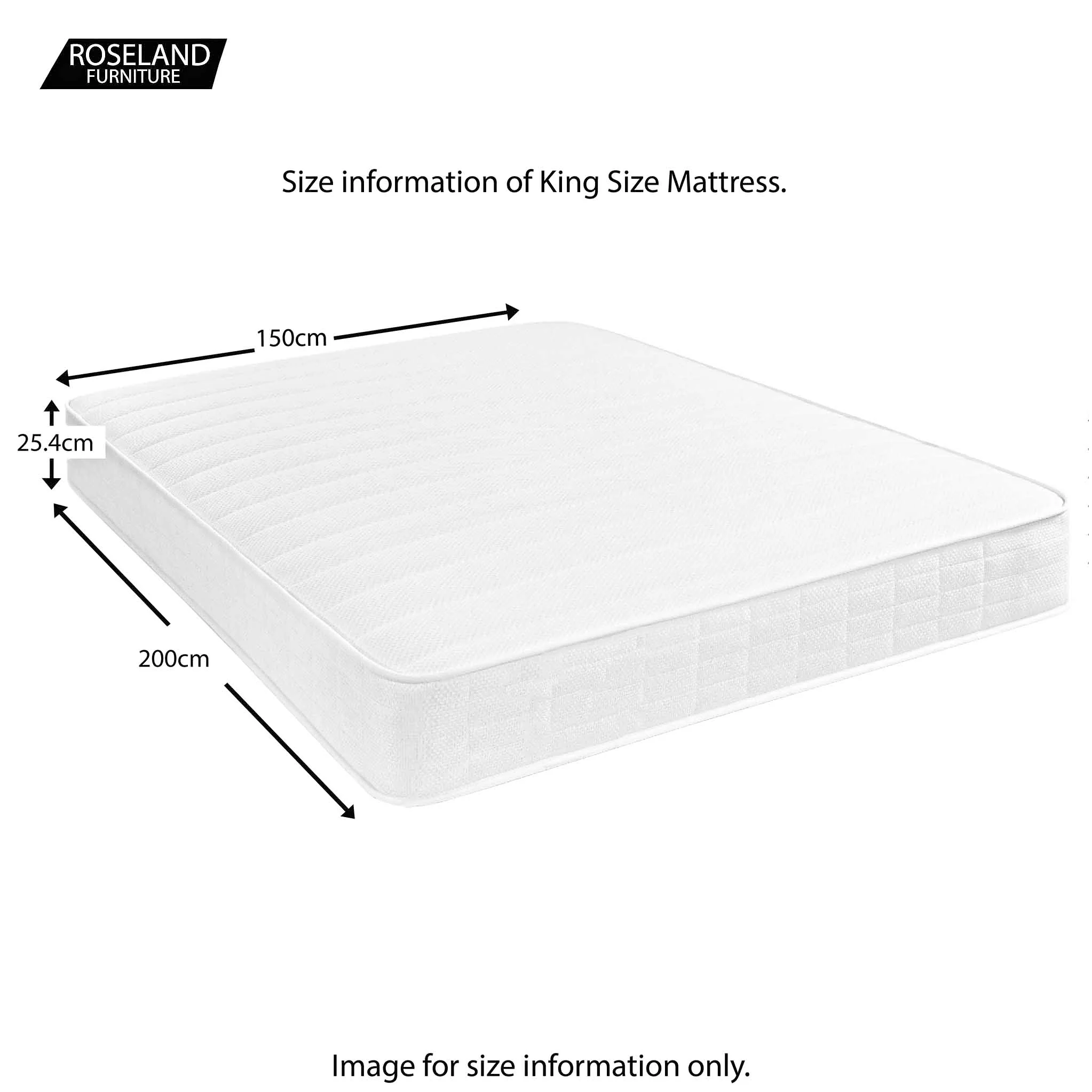 Stratford Memory Coil Quilted Mattress by Roseland Sleep - Image 13
