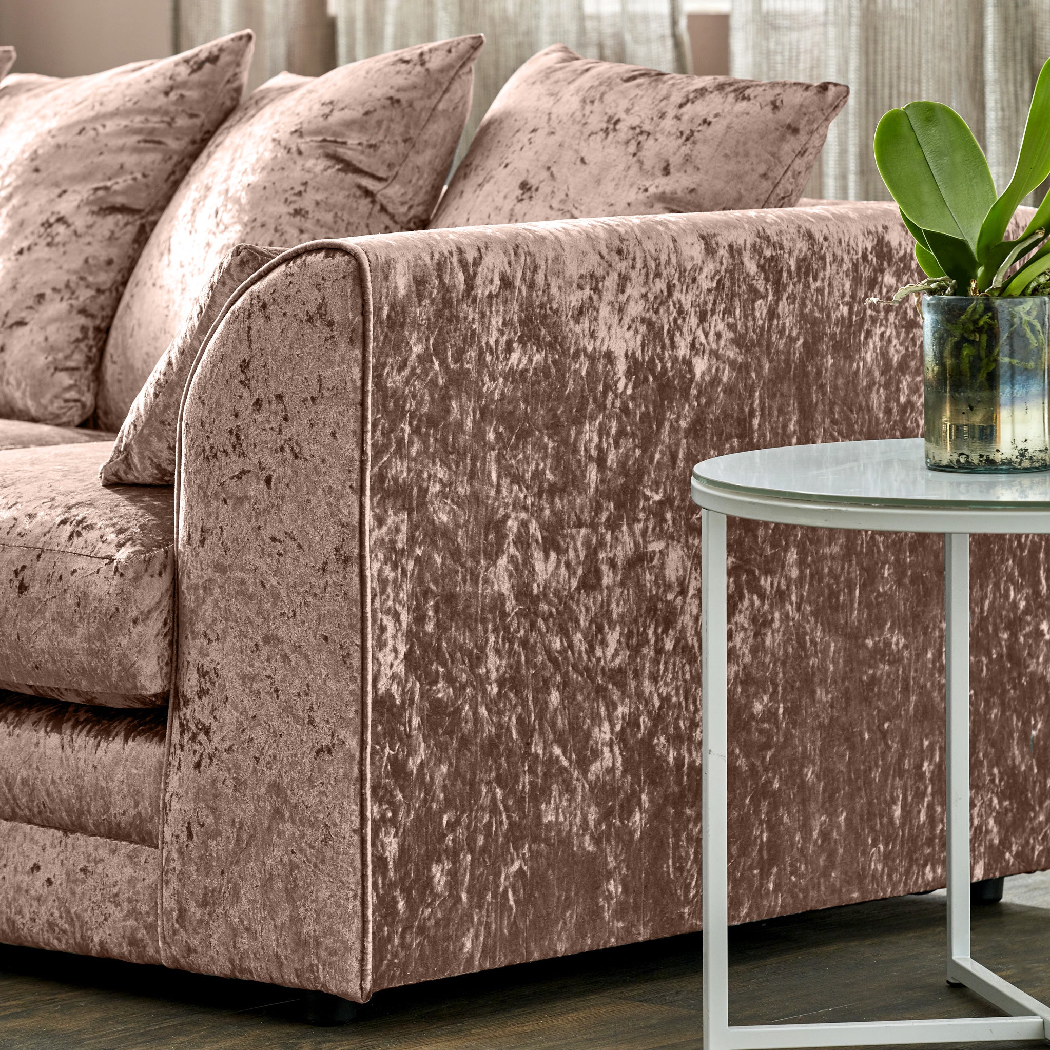 Tamara Crushed Velvet 3 Seater Sofa - Image 24